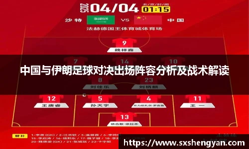best365官方网站中国与伊朗足球对决出场阵容分析及战术解读